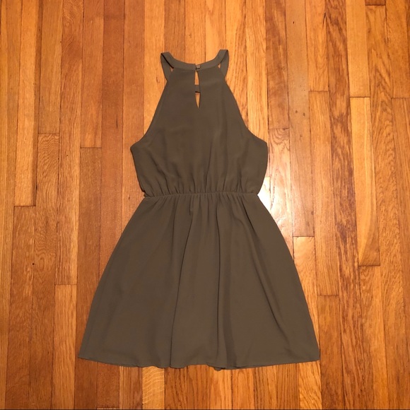 Green Tank Dress - Picture 3 of 9